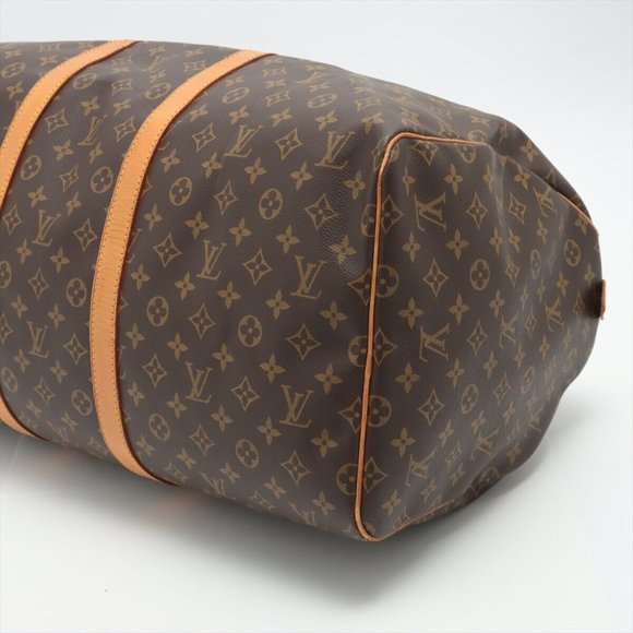 Keepall 55 Monogram Canvas Shoulder Bag - Picture 3 of 12